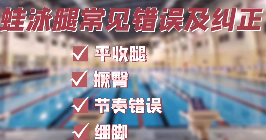 蛙泳腿常见错误及纠正（课程第 19 集）